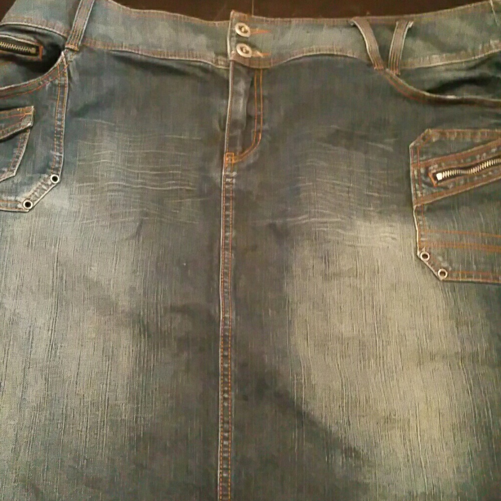 Jean Skirt